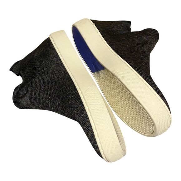 ROTHYS WMNS 7 Brown Pull On Sneaker Espresso Spot Leopard Animal Print Boot - Picture 5 of 11